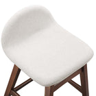 Modway - Juno Tabouret de comptoir - Tissu ivoire - Ensemble de 2-9