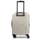 Bugatti - Valise cabine rigide 21.50po à roulettes pivotantes de la collection Berlin - Crème-9