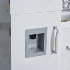 Qaba - Grande cuisine pour enfants avec téléphone, distributeur d'eau, ensemble de cuisson simulé - blanc-Téléphone et distributeur d'eau simulés 