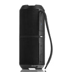 Sharp - GX-BT290-BK Enceinte Bluetooth portable étanche Crystal Clear avec éclairage RGB, noire-Batterie Li-Ion rechargeable 3,7V / 2000mAh