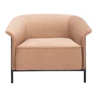 Zuo - Burry Fauteuil d’appoint - Tan-Tissu confortable et durable