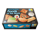 Yellow Door - Pierres de jeu sensoriel - Aliments du monde-Sans danger pour les 2 ans et plus.