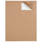 JAM Paper Étiquettes postales lisses, 4 x 2 po, papier kraft brun, 10 par page, 240 par paquet-Matériau : papier