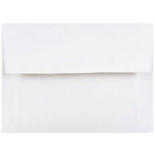 JAM Paper - Enveloppes d'Invitation A2 avec Colle Humectable, Blanc Brillant, 4 3/8 x 5 3/4, Paquet de 50-Parfaites pour toutes les occasions : si vous recherchez une enveloppe pour les annonces de grossesse, les rsvp, les cartes de remerciement, les faire-part, les invitations à une baby shower ou à un mariage, les cartes de vœux et bien plus encore, nos enveloppes en papier a2 lux sont une excellente option. ces enveloppes à rabat carré sont également parfaites pour le publipostage, les lettres, les carte