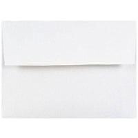 JAM Paper - Enveloppes d'Invitation A2 avec Colle Humectable, Blanc Brillant, 4 3/8 x 5 3/4, Paquet de 50-Parfaites pour toutes les occasions : si vous recherchez une enveloppe pour les annonces de grossesse, les rsvp, les cartes de remerciement, les faire-part, les invitations à une baby shower ou à un mariage, les cartes de vœux et bien plus encore, nos enveloppes en papier a2 lux sont une excellente option. ces enveloppes à rabat carré sont également parfaites pour le publipostage, les lettres, les carte