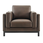 Modway - Roscoe Cuir végane Fauteuil - Espresso-8