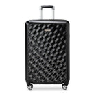 Ricardo Beverly Hills - Melrose Moyen Valise Rigide de 26"  - Noir-Coque extérieure durable en alliage de polycarbonate: Aide à protéger les effets personnels contre les chocs, les égratignures et l’usure du voyage, tout en offrant une allure rigide et soignée