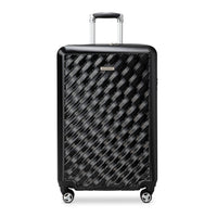 Ricardo Beverly Hills - Melrose Moyen Valise Rigide de 26"  - Noir-Coque extérieure durable en alliage de polycarbonate: Aide à protéger les effets personnels contre les chocs, les égratignures et l’usure du voyage, tout en offrant une allure rigide et soignée