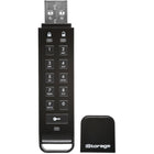 iStorage - Clé USB 3.0 datAshur Personal2 - 64 Go-Indépendant du système d’exploitation et de la plate-forme - compatible avec Windows, Mac, Linux, Chrome, Android, les clients légers et les systèmes embarqués