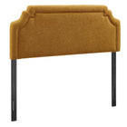 Modway - Magnolia Tissu rembourré Tête de lit Queen size - Cuivre-Tissu tissé en bruyère tissé