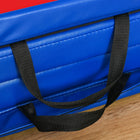 Soozier - Tapis De Gymnastique Pliant 4 pi L x 10 pi L x 2 po P - Tapis D’Exercice Avec Poignées Pour Yoga - Mma - Arts Martiaux-Housse en PU fermée par une fermeture éclair  