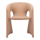 Zuo - Rosyth Chaise de salle à manger - Tan-Tissu confortable et durable