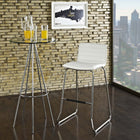 Modway - Dive Tabouret de bar - Blanc-Surface facile à nettoyer