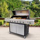 Kenmore - Barbecue au gaz XL à 6 brûleurs avec brûleur latéral-Chaque brûleur principal délivre 10 000 BTU, tandis que le brûleur latéral atteint 13 000 BTU pour une polyvalence maximale en cuisson.