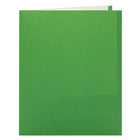 Staples - Portefeuille à 2 pochettes - Lot de 25 - Vert-Comprend deux poches découpées horizontales pour contenir une carte de visite sur la poche intérieure avant