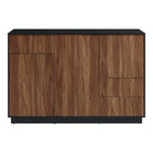 Modway - Holden 47" Buffet - Noyer noir-Socle élégant