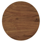Modway - Viva Manche Bois d’acacia Table d’appoint - Chêne à lumière noire-Assemblée requise