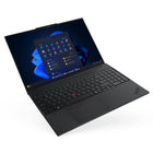 Lenovo - ThinkPad E16 Gen 3 portable 16 po - Intel Core Ultra 7 255H - SSD 512 Go - 16 Go de RAM - Windows 11 Pro - Noir-Unité de traitement neuronal : Intel AI Boost intégré, jusqu’à 13 TOPS