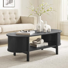 Modway - Cadence Table basse - Noir-Stockage ouvert