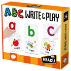 Headu - Puzzles ABC à écrire et à jouer - Ensemble de 34-Apprendre à connaître l'alphabet