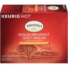 Twinings - Capsules K-Cup de thé noir Goût Anglais décaféiné - paquet de 24-Thé noir décaféiné qui peut être dégusté à tout moment de la journée