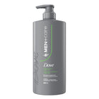 Dove - Men 2in1 Shampooing Fresh Clean Avec Pompe - 828 mL-Nettoie efficacement les cheveux et le cuir chevelu tout en aidant à maintenir des cheveux forts et en santé