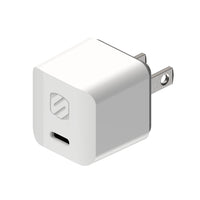 Chargeur résidentiel rapide USB-C Scosche-Débite une recharge incroyablement rapide, jusqu’à 4 fois plus rapide qu’avec un chargeur USB standard de 5 watts pour votre appareil USB-C.