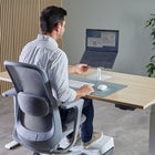 Fellowes - Support pour ordinateur portable d'bureau Alumia - Argent-6