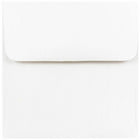 JAM Paper - Enveloppes d'invitation carrées - 4,5 po x 4,5 po - Blanc - 50/paquet (439911145I)-Couleur blanche