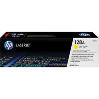 HP − Cartouche de toner LaserJet jaune HP 128A (CE322A)-Couleur : Jaune