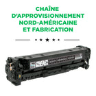CIG - Cartouche de toner CE410A HP 305A remise à neuf - rendement standard - noir- Garantie de 2 ans avec garantie de performance à 100 %