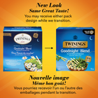 Twinings - Sachets de tisane pour l’heure du coucher - paquet de 50-Offre de délicates notes florales, un caractère rafraîchissant de menthe et une douce finale d’agrumes