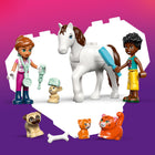 LEGO - Friends La clinique vétérinaire des animaux-Un cadeau pour les filles, les garçons et les enfants d’âge préscolaire amoureux des chevaux à partir de 4 ans