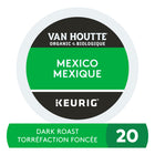Van Houtte - Capsules K-Cup de café Mexico  torréfaction foncée - paquet de 20-Torréfaction: torréfaction foncée. Van Houtte Mexique est fait de 100% café arabica, biologique et certifié Fairtrade.