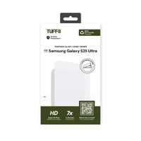 TUFF8 - Samsung Galaxy S25 Ultra - Verre trempé 9H avec kit auto-installation-Indice de dureté : dureté 9H