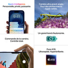 Apple - iPhone 16 6,1" - 128 Go - Sarcelle - Bell et Virgin Plus-Personnalisez Votre iPhone: Avec iOS 18, donnez la couleur de votre choix aux icônes de l'écran d'accueil. Retrouvez vos images préférées plus rapidement dans l'app Photos repensée. Et ajoutez des effets animés amusants à n'importe quel mot, phrase ou émoji dans un iMessage