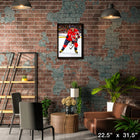 Alexander Ovechkin Washington Capitals - Toile encadree - 22" x 31"-Sous licence officielle de la LNH et de l'AJLNH