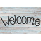 Ashley Productions - Smart Poly The Original Fun Mat - Tapis de bienvenue - 15 -5" x 23 -5" - Planche de bois de plage - Bienvenue-Mesures et design : Le paillasson en planches de Beachwood mesure 15,5 po x 23,5 po.