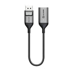 ALOGIC - Câble Ultra DisplayPort 1.4 vers HDMI - 4K 60 Hz - Actif - 0,2 m-Plug and Play - Chipset actif - L'adaptateur HDMI intègre un chipset pour la conversion ACTIVE. Le câble ACTIVE est compatible avec les sorties DisplayPort ou DisplayPort non compatibles DP++, comme celles des cartes vidéo AMD Eyefinity. Il est également compatible avec les sorties DP++. Plug and Play, ce câble permet une utilisation immédiate sans installation de pilote ni de logiciel.