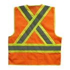 Fixman - Gilet de sécurité XXL-Couleur néon haute visibilité et marquages ??réfléchissants