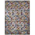 Modway - Laleh Mosaïque géométrique Tapis 4 pi l x 6 pi L - Multicolore-Tapis géométrique en mosaïque tessellée