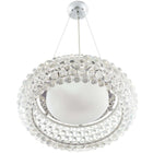 Modway - Halo Pendentif 25" Lustre-Corde métallique ajustable de 39"