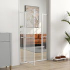 PawHut - Barrière pour Chat Extra Haute 59" L, 30"-41" H - Blanche-Convient à divers endroits comme les portes et les couloirs