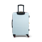 Reebok - Valise à roulettes pivotantes à coque rigide 26 po Time Out - Rouge-Doublure signature à l’intérieur avec panneau de séparation, poches pratiques et sangles de maintien pour garder le contenu organisé et en place