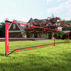 Soozier – Ensemble de pickleball avec filet portatif-Ramasse-balles amovible pour un ramassage et un rangement faciles des balles 
