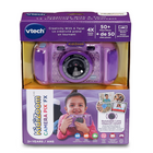 VTech - KidiZoom Camera Pix FX - Violette - Bilingue - Paquet de 4-Conçu pour les enfants de 3 ans et plus; fonctionne avec 4 piles AA; piles non incluses