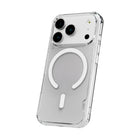 TUFF8 - Étui Mag Clear iPhone 17 Pro-Design cristallin : montre le téléphone tel qu’il est, avec une visibilité complète