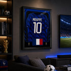 Frameworth - Coupe du Monde FIFA 2026 Officielle France Kylian Mbappe Cadre Réplique de Maillot - 25,75 po x 33,75 po-8