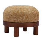Zuo - Gome Pouf - Jaune ocre-Garantie limitée de 3 ans