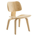 Modway - Fathom Chaise à manger - Naturel-Chaise de salle à manger moderne du milieu du siècle